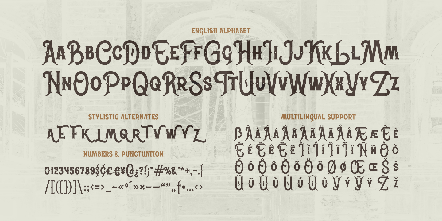 Example font Classic Heritage #3